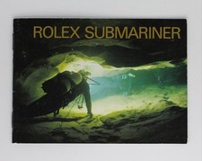 100% Original Rolex Gold Submariner Vintage Booklet