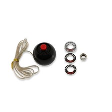 Hurst 1630050 Shift Knob - Black 716 - 20 Threads - 12 Volt Switch