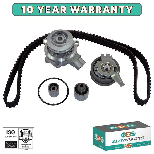 WATER PUMP & TIMING BELT KIT FOR VW GOLF POLO PASSAT TIGUAN TRANSPORTER CRAFTER - Picture 1 of 12