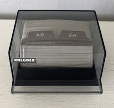 Vintage Rolodex S300C Mini Desktop Card File Unused Made in USA