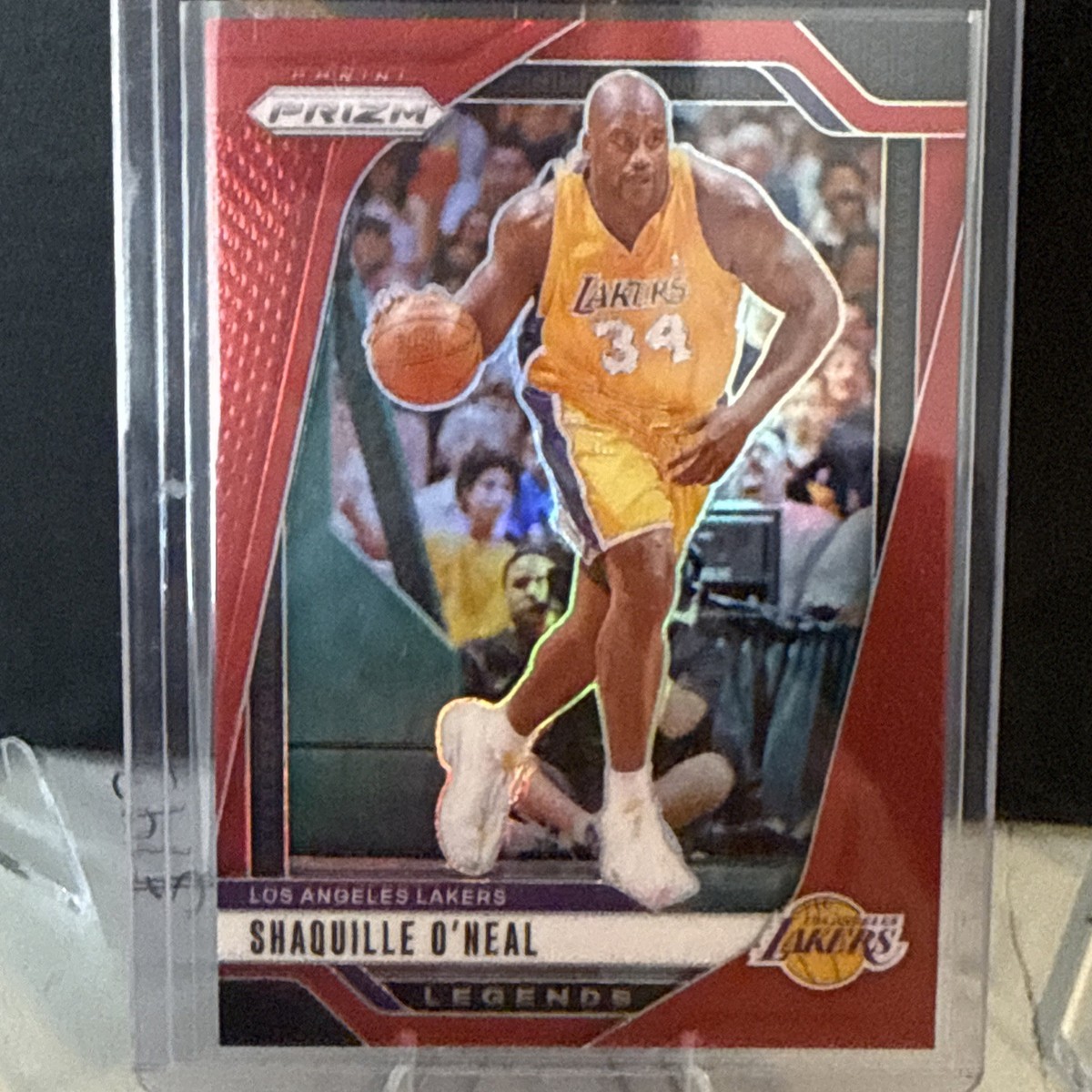 2024-25 Panini Prizm Prizms Red #290 Shaquille O'Neal /299 - BSK