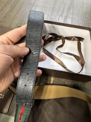 Gucci GG Belt 114984-525040-95- size 95-38 | eBay