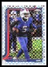 2025 Topps Chrome #31 Joshua Palmer X-Fractor