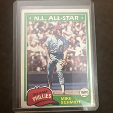 1981 Topps - #540 Mike Schmidt