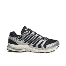 adidas Adistar Control 5 Core Black Silver Metallic Grey Men's Sneakers Shoes