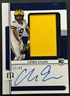 2021 Panini National Treasures - Chris Evans #71 Michigan - RC Patch AUTO /49