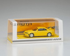 Kyosho 1:64 Nissan Nismo 400 R with MOTN LED Base Compatible(Included) – Yellow