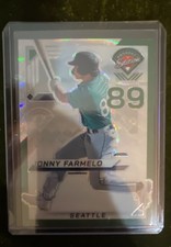 2025 Panini Prospect Edition - Jonny Farmelo #189 Green Ice Prizm /149 (RC)