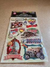 Greenbrier International~Our Vacation~Dimensional Stickers 