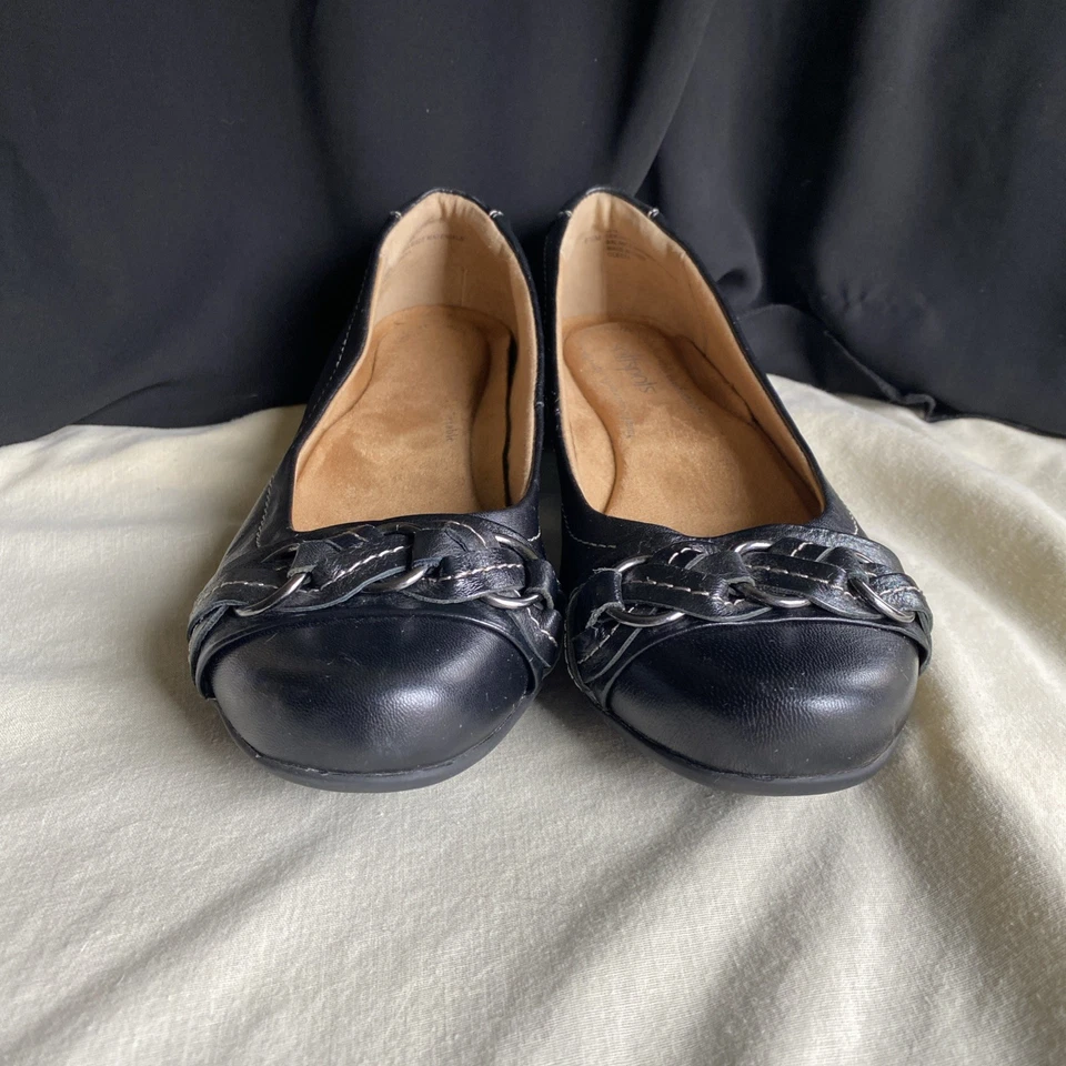 Chinelo Softspots- Feminino Tamanho 8.5M- Posie Preto - Imagem 3 de 4