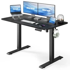 Standing Desk, Adjustable Height, Stand up Home Office Desk, 48x24 Inch Elect...