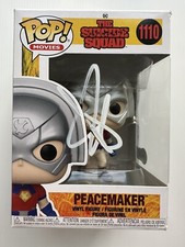 John Cena AUTOGRAPH Peacemaker - The Suicide Squad Signed Funko Pop Beckett COA
