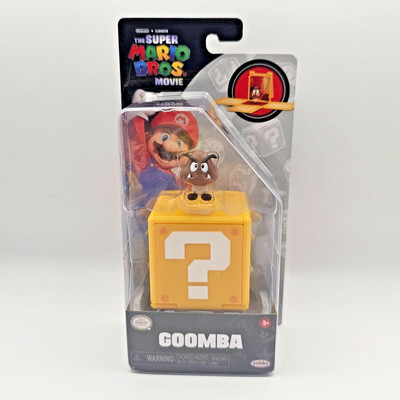 The Super Mario Bros. Movie 1.25 inch Mini Action Figure with Question Block