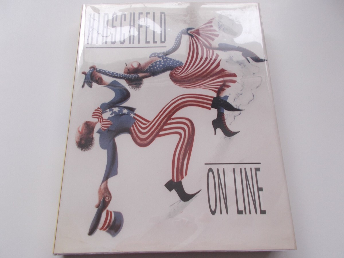 Hirschfeld on Line Hardcover Book by Al Hirschfeld
