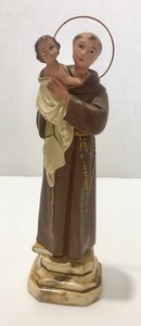 antonio san statue padua santos anthony religious spain saint antique