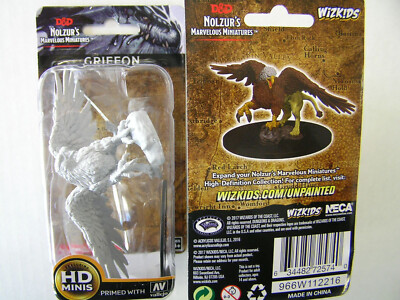WZK72574/WZK90191 - D&D Nolzur's Marvelous Wave 1 - Unpainted Miniatures Griffon