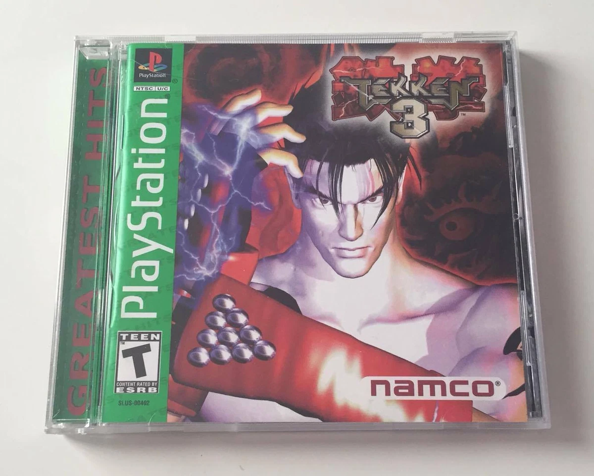 SONY PlayStation PS1 PSOne NAMCO Tekken 3 GREATEST HITS VERSION