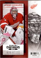 2013-14 Panini Contenders #46 Jimmy Howard - NM-MT