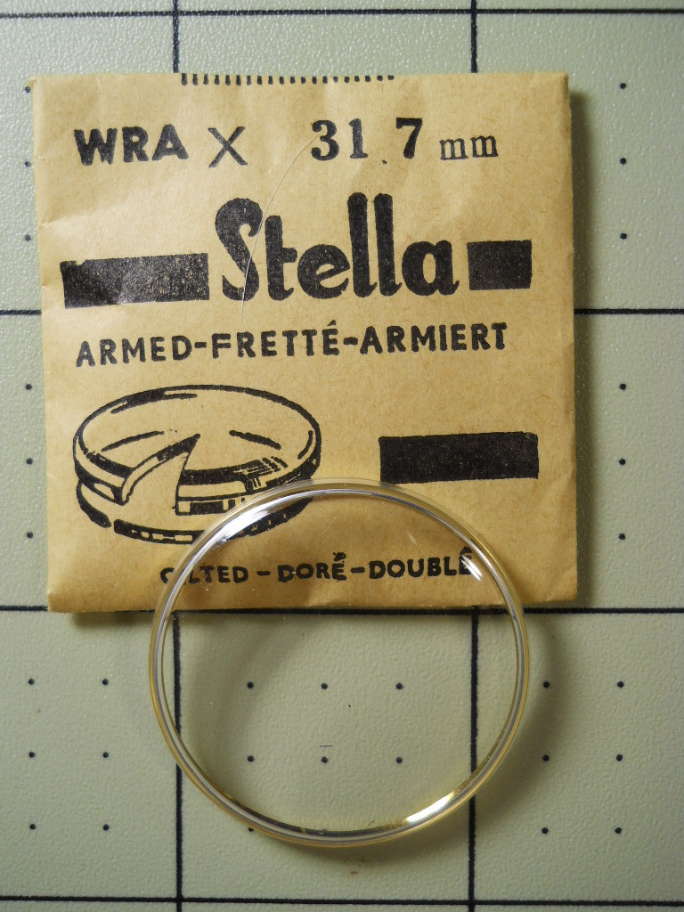 JOKERD CRYSTAL ULTIMATE STELLA ステラ Choice WRA X STELLA Watch Crystal GOLD SILVER Tension RING 29.6 mm