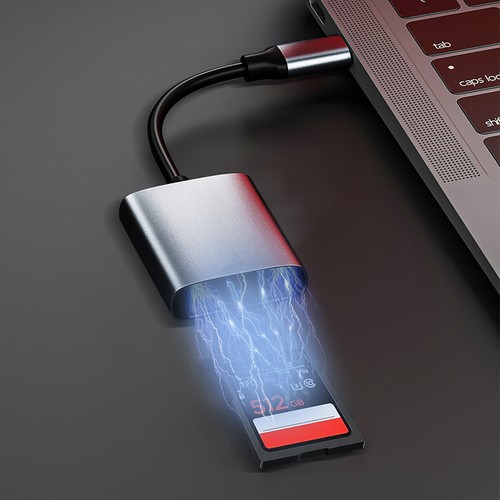 1Pcs Type C USB 3.1 High Speed 4.0 Memory Card Reader Adpter for UHS-II SD Card - Picture 16 of 16