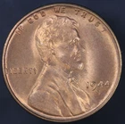 1944 S LINCOLN CENT  -FRESH FROM ORIGINAL ROLL-LOT 8936