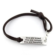 Inspirational Gifts for Women Saying Stamped You are Loved You are Valued You 