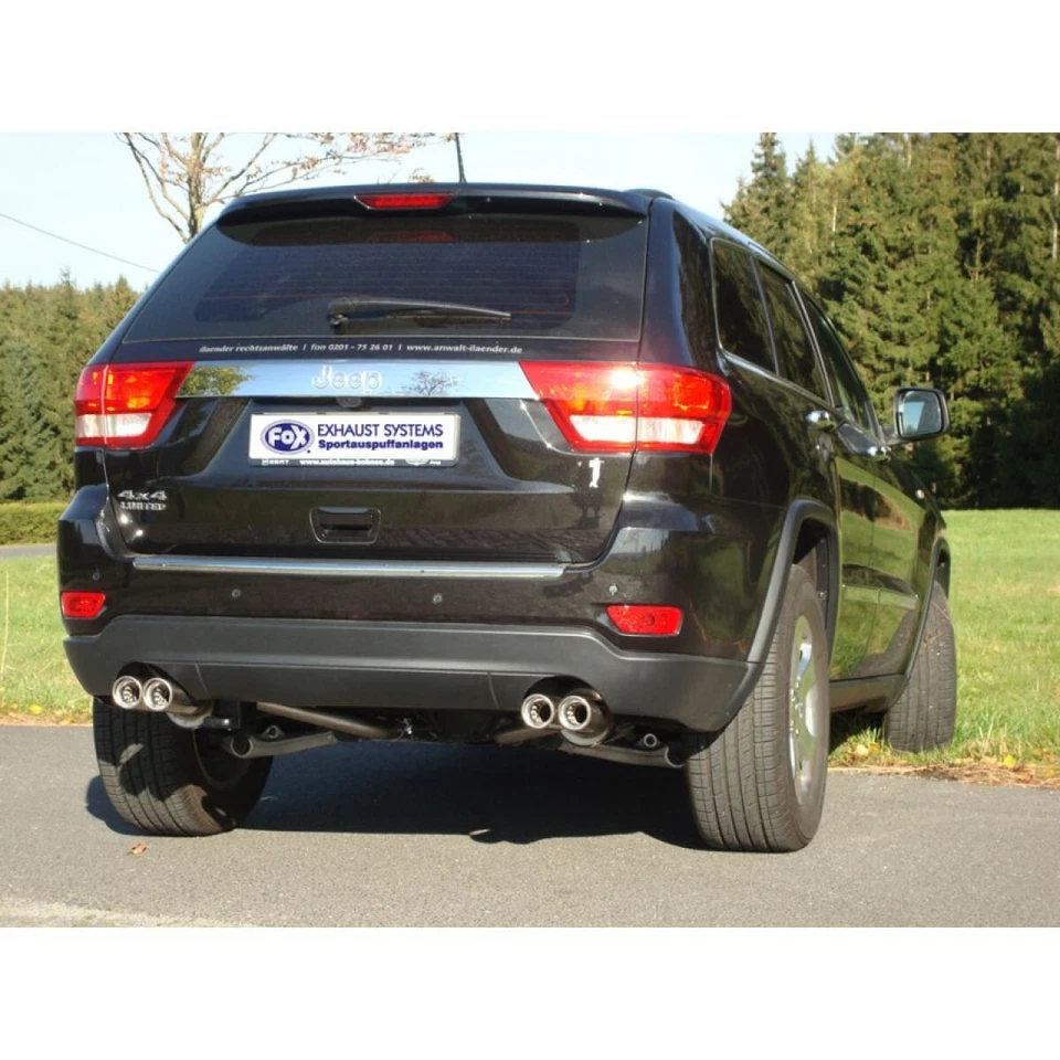 FOX Sportauspuff Jeep Grand Cherokee WK 3,6l 210kW - 2x80 Typ 17 rechts/links - Bild 3 von 4