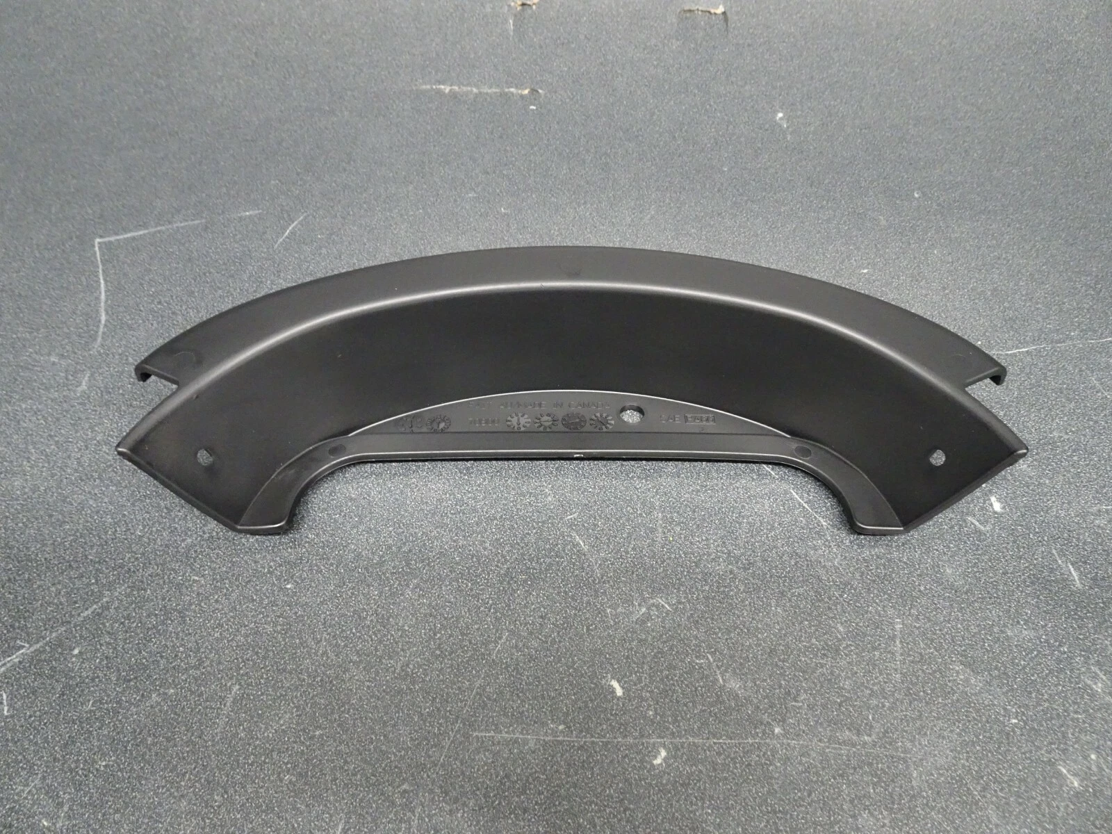 New OEM Can-Am Black Heat Shield, #708000274