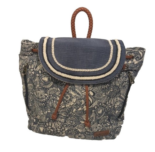 Sakroots Artist Circle Flap Backpack Bag With Matching Pouch  display picture 1