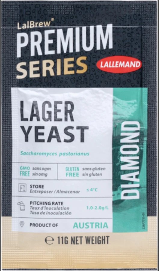 Lallemand Diamond Lager Yeast - 11 Gram Packets
