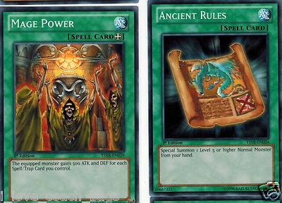 Ancient Rules + Mage Power YSYR or ldk2 or sddl Mint X 1st YUGIOH | eBay Ancient Rules + Mage Power YSYR or ldk2 or sddl Mint X 1st YUGIOH | eBay