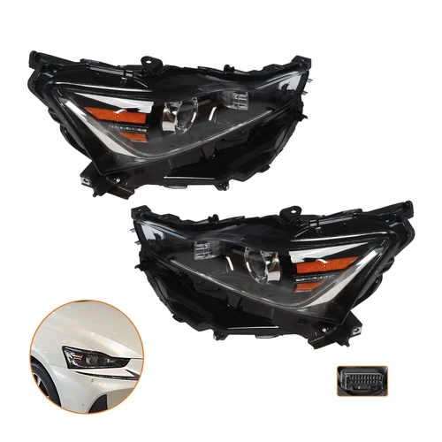1 par de faros compuestos para Lexus IS IS300 IS350 2017-2020 faros LED L/R - Imagen 3 de 14