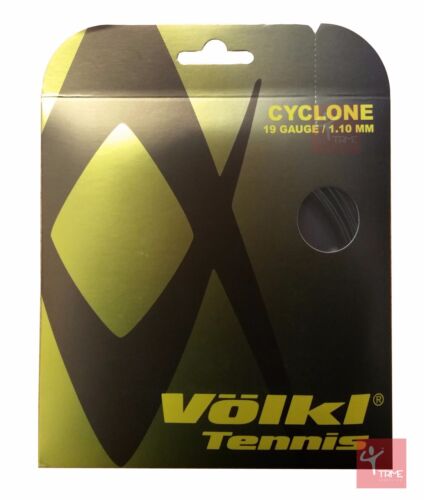 Volkl Cyclone Tennis Saiten Set 19/1,10 mm Set - schwarz - Bild 1 von 1