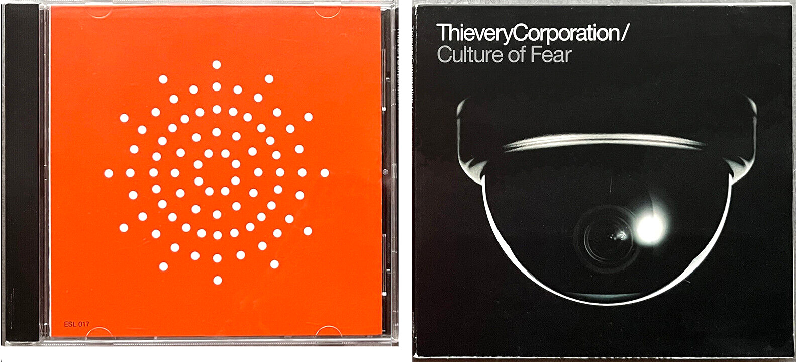 Thievery Corporation 2 CD Lot: “Abductions & Reconstructions”, “Culture Of Fear"