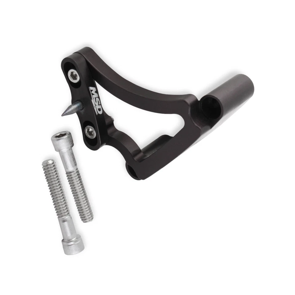 Puntero de sincronización ajustable MSD Billet para bloque pequeño Chevy 6,375 pulgadas Equilibrador Foto 2 de 4