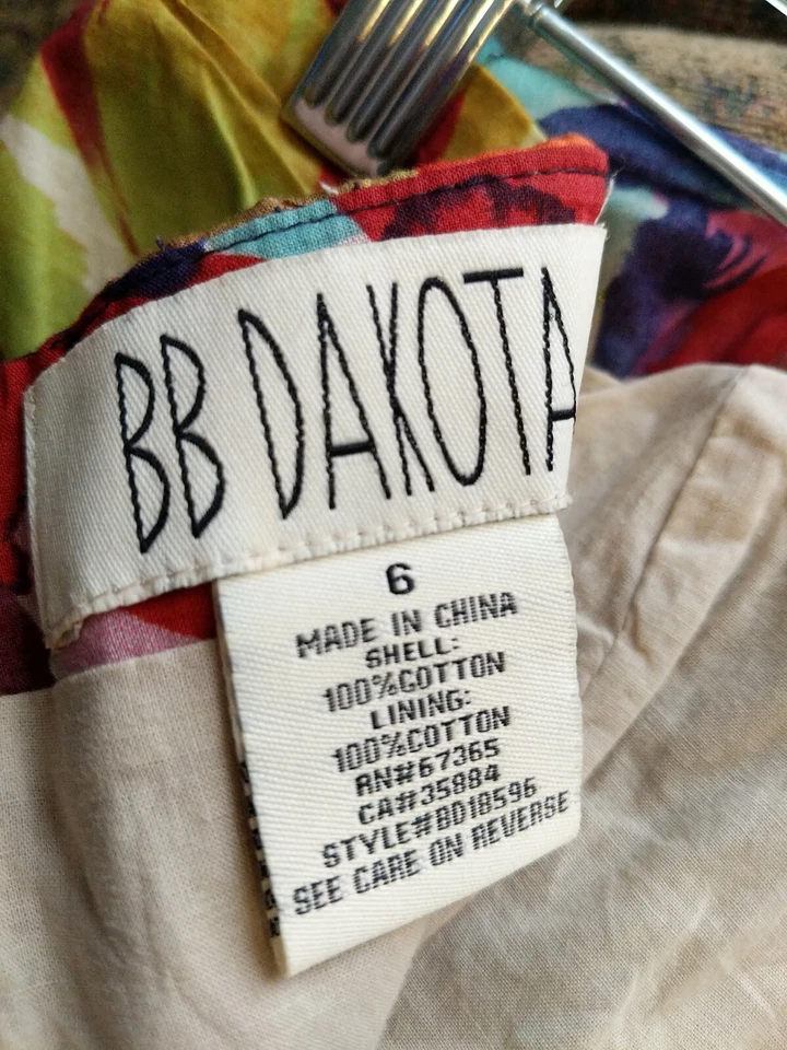 BB Dakota женщин собранными в Рюш платье без бретелек размер 6 - Изображение 4 из 4