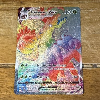 2021 Pokemon TCG SWSH Evolving Skies 206/203 Trevenant VMAX