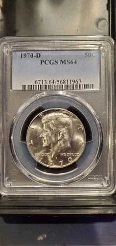 Blazer! 1970-D PCGS MS64 Kennedy Half Dollar