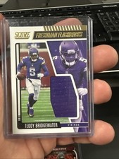 2022 Score Freshman Flashback #FF21 Teddy Bridgewater Jersey 2014 Vikings Patch