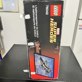 LEGO (76042) Marvel Avengers SHIELD Helicarrier Retired New Open Box Free Ship