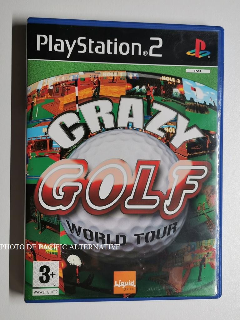 jeu CRAZY GOLF WORLD TOUR pour PLAYSTATION 2 PS2 sport COMPLET
