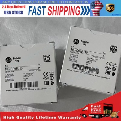 Allen-Bradley 100-C09EJ10 New 100-C IEC Contactor 24V DC 9A AB 100-C09EJ10