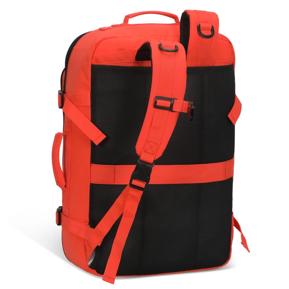 Mochila de viaje Hynes Eagle 38L aprobada para vuelo equipaje de mano resistente al agua Foto 4 de 4