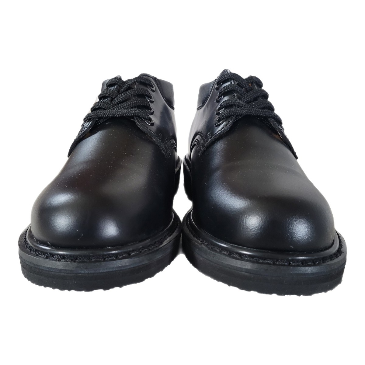 NEW Sears DieHard Black Leather Steel Toe Cushioned Oxford