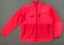 The North Face Denali Mens XL Fleece Polartec Jacket Brilliant Coral Full Zip