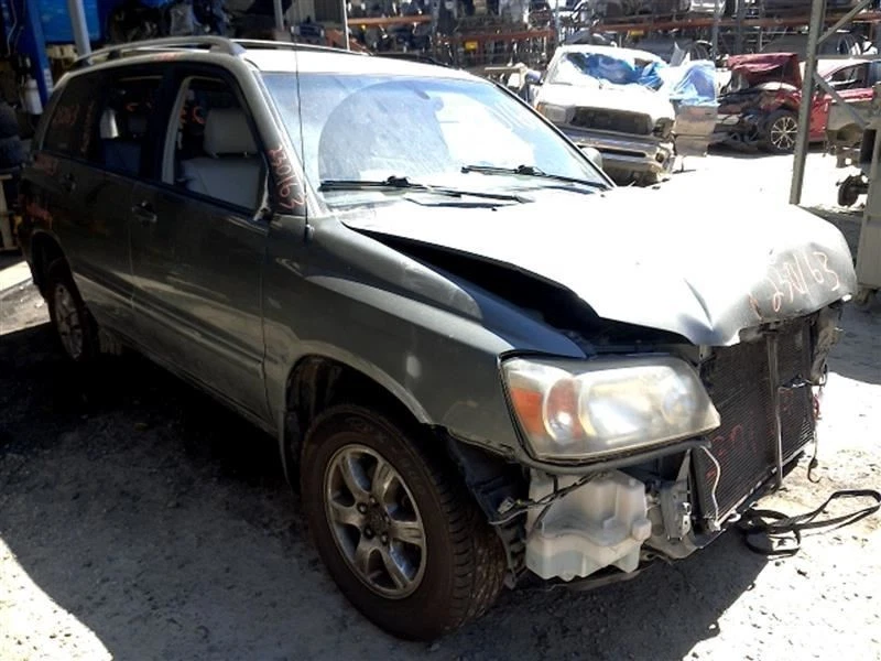 01-07 TOYOTA HIGHLANDER PASAJERO PUERTA TRASERA DERECHA CRISTAL 68113-48070 Foto 4 de 4