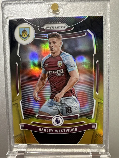 2021-2022 Panini Prizm EPL Ashley Westwood 1/1 Black Gold Charlotte FC MLS