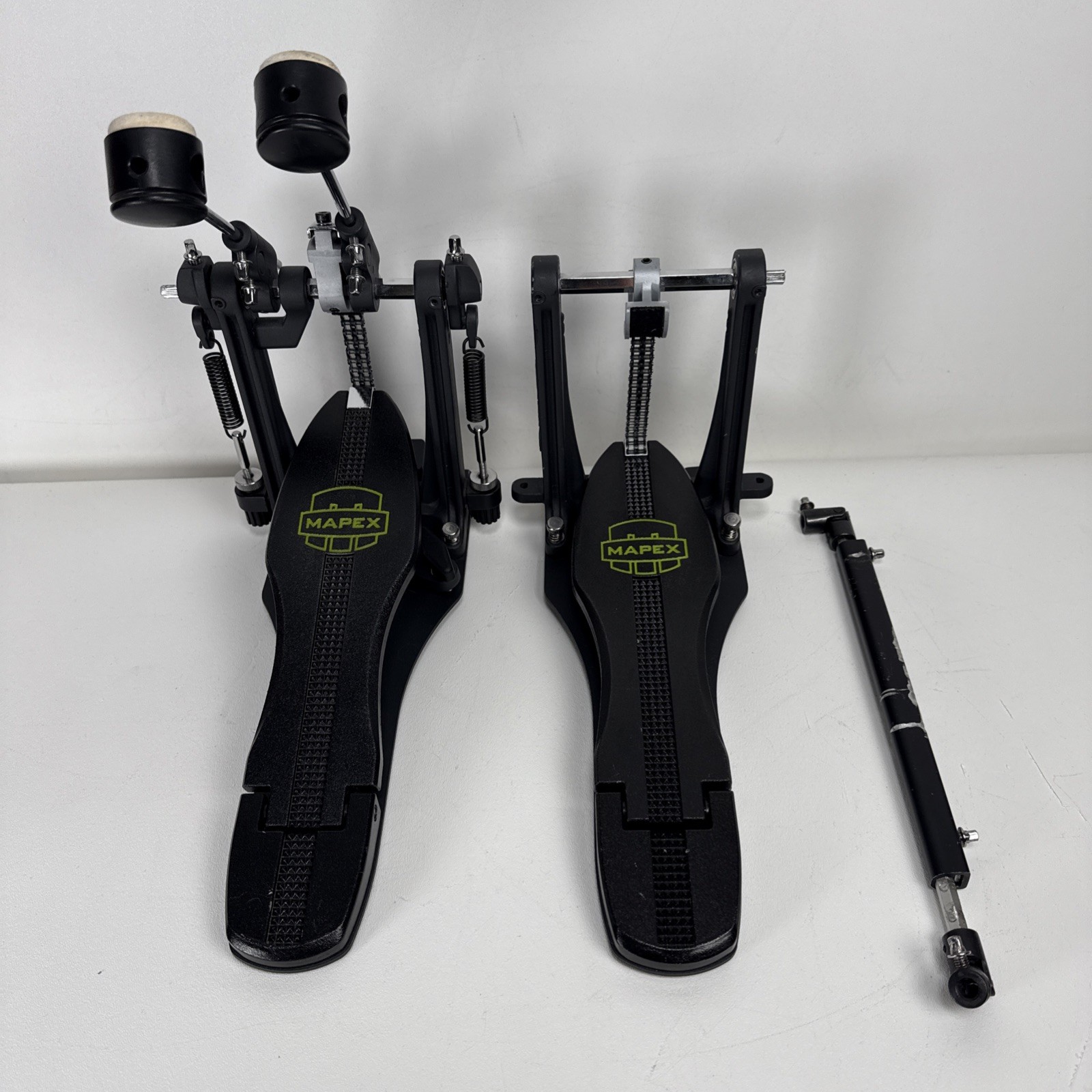 Mapex Armory Response Double Kick Drum Pedal W/ Bag - HEAVY WEAR - READ