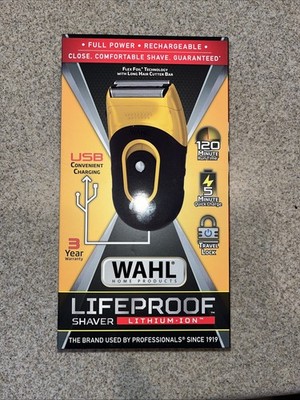Wahl LifeProof Foil Shavers for Men Electric Razors Rechargeable WaterProof