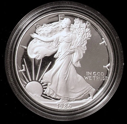 1986 U.S. Silver Eagle, Proof #3173